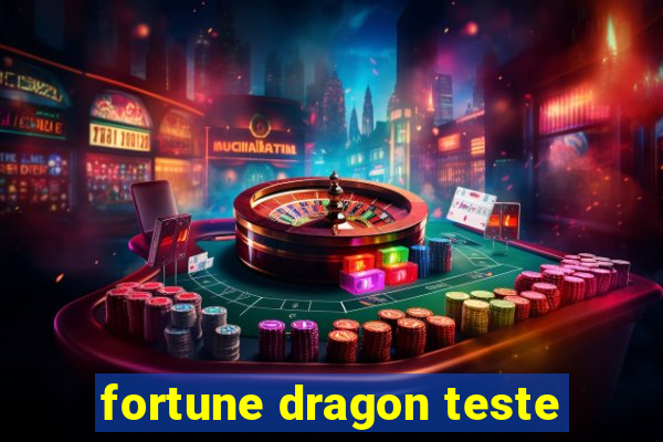 fortune dragon teste