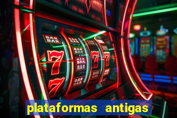 plataformas antigas de jogos