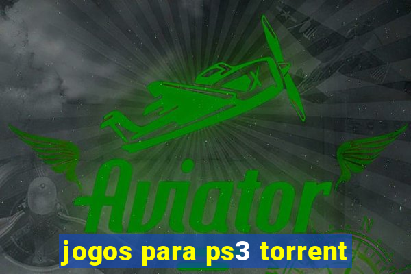 jogos para ps3 torrent