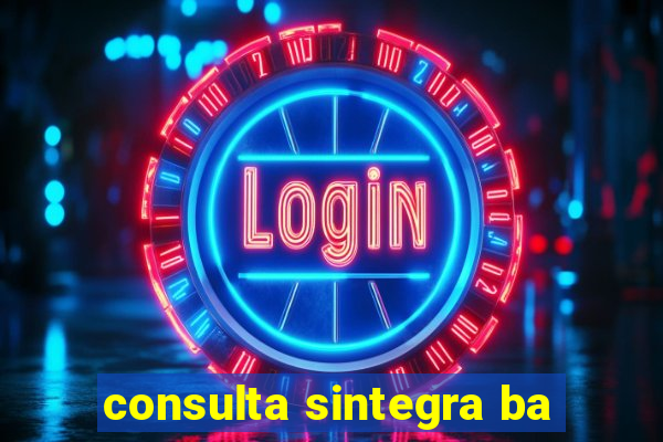 consulta sintegra ba