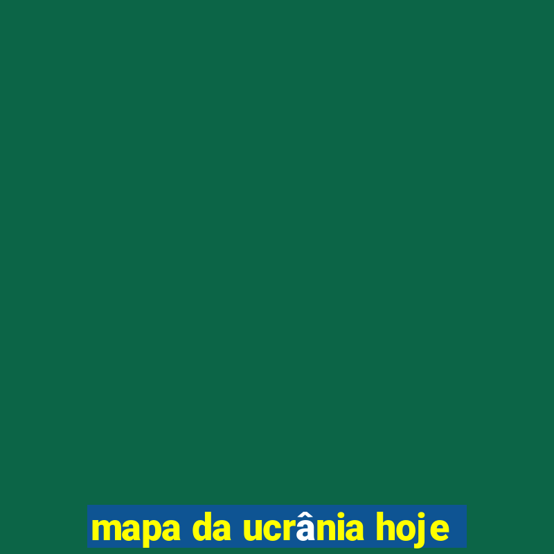 mapa da ucrânia hoje