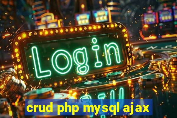 crud php mysql ajax