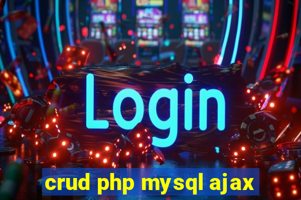 crud php mysql ajax