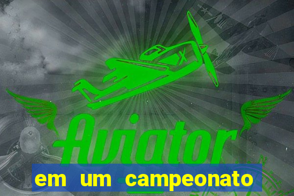 em um campeonato de futebol cada time joga exatamente 19