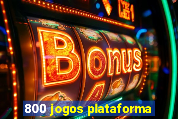 800 jogos plataforma