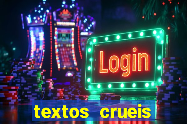 textos crueis demais pdf