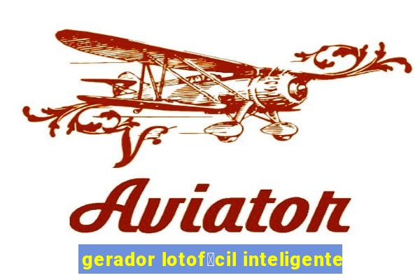 gerador lotof谩cil inteligente