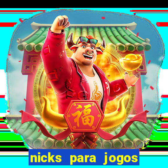 nicks para jogos de tiro