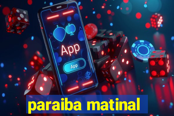 paraiba matinal