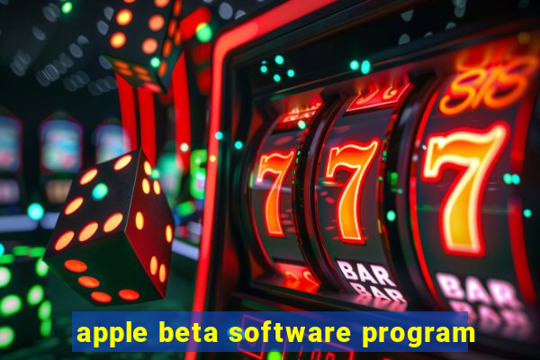 apple beta software program