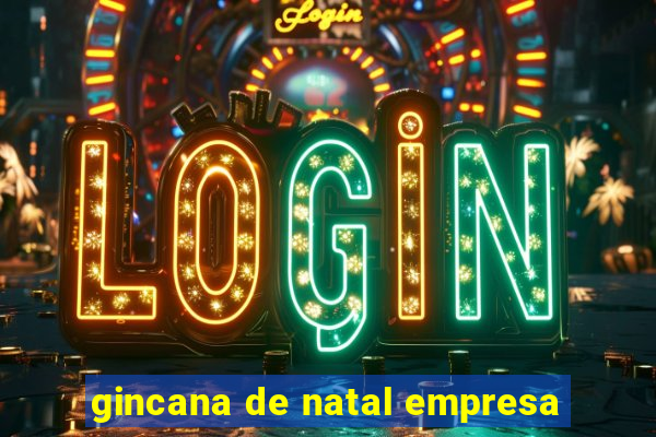 gincana de natal empresa