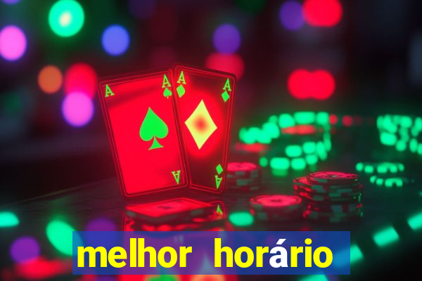 melhor horário para jogar fortune coelho