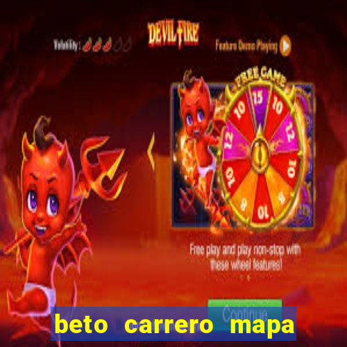 beto carrero mapa do parque