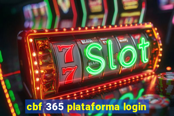 cbf 365 plataforma login