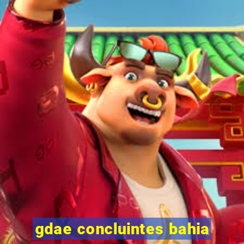 gdae concluintes bahia