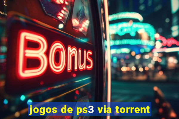 jogos de ps3 via torrent