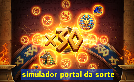 simulador portal da sorte