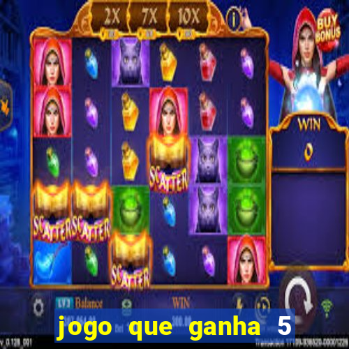 jogo que ganha 5 reais no cadastro