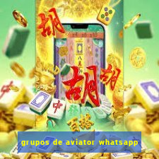 grupos de aviator whatsapp