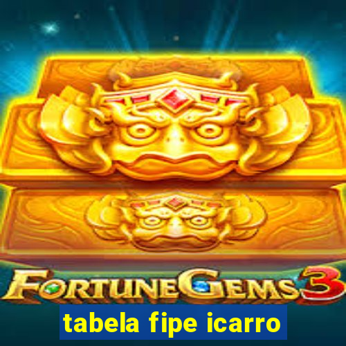 tabela fipe icarro