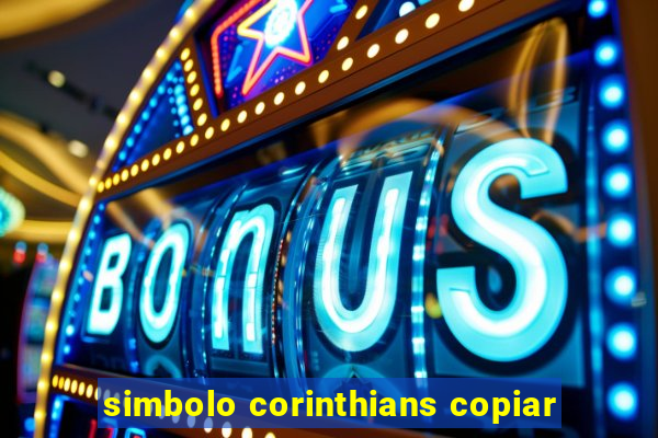 simbolo corinthians copiar