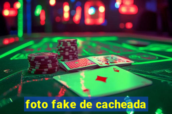 foto fake de cacheada