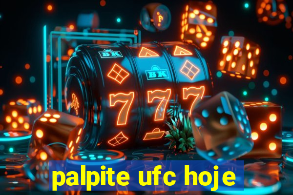 palpite ufc hoje