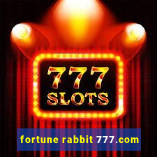 fortune rabbit 777.com