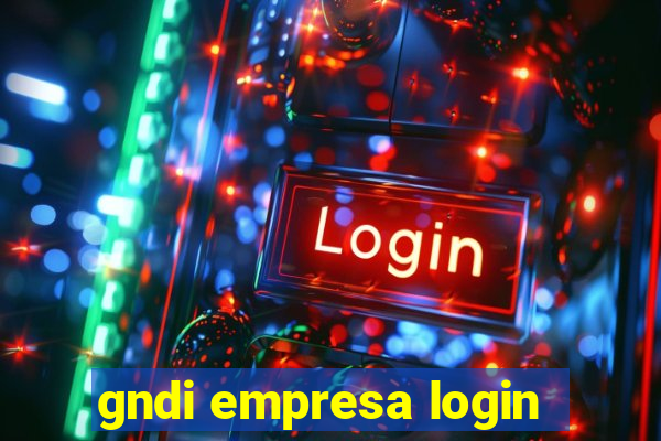 gndi empresa login