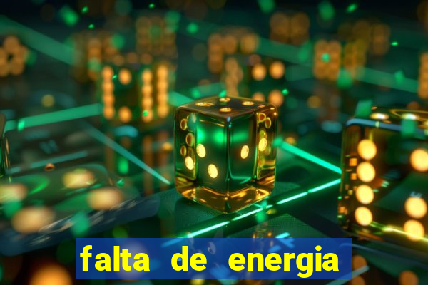 falta de energia em caucaia