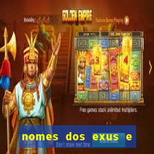 nomes dos exus e seus significados