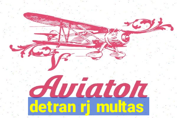 detran rj multas