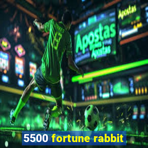 5500 fortune rabbit