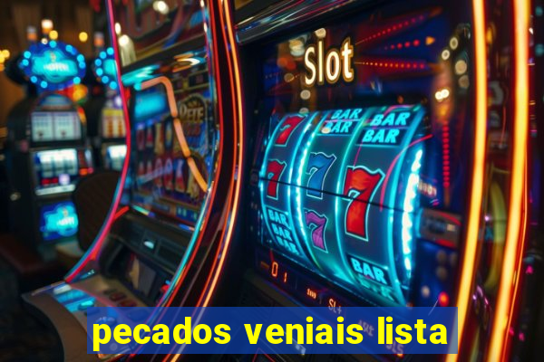 pecados veniais lista