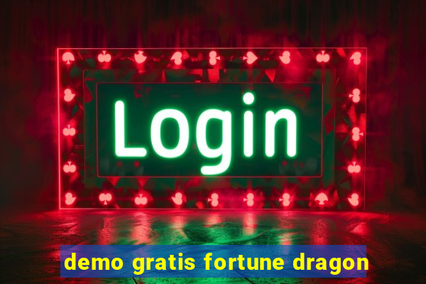 demo gratis fortune dragon