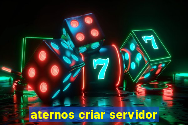 aternos criar servidor