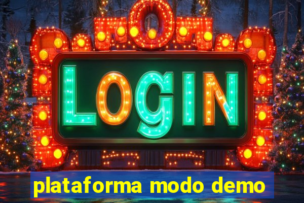 plataforma modo demo