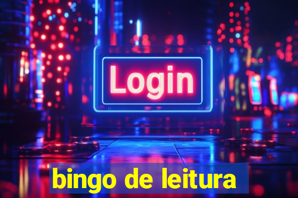 bingo de leitura