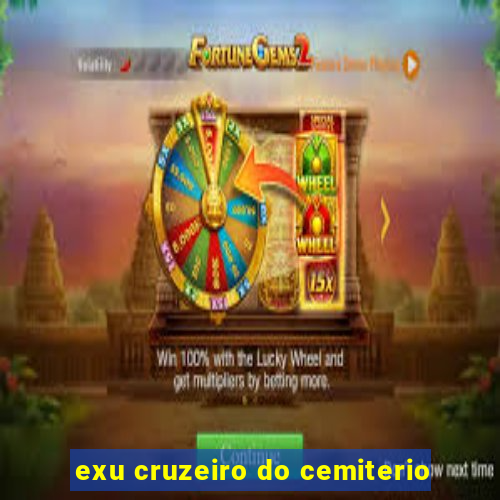 exu cruzeiro do cemiterio