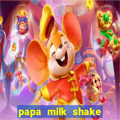 papa milk shake click jogos