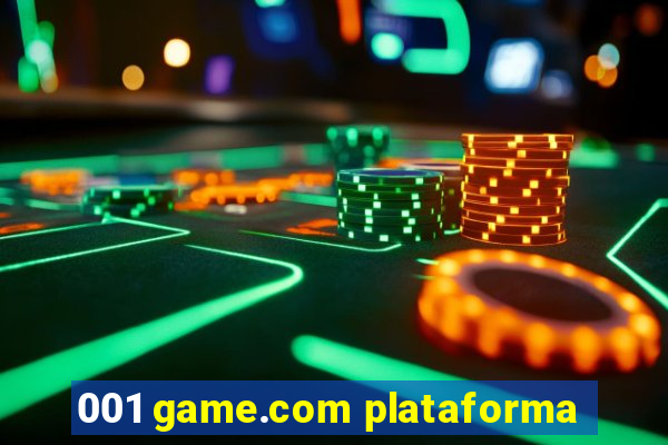 001 game.com plataforma