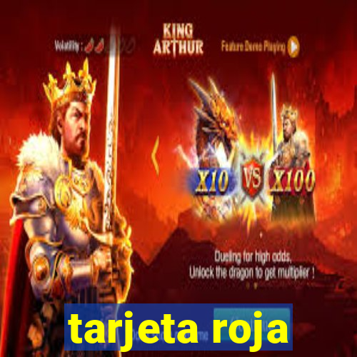 tarjeta roja