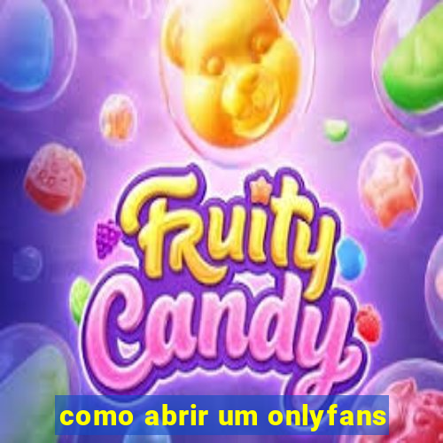 como abrir um onlyfans