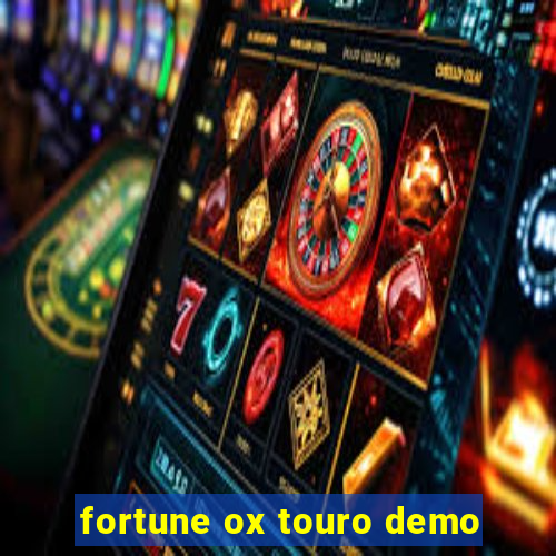 fortune ox touro demo