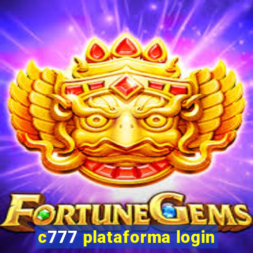 c777 plataforma login