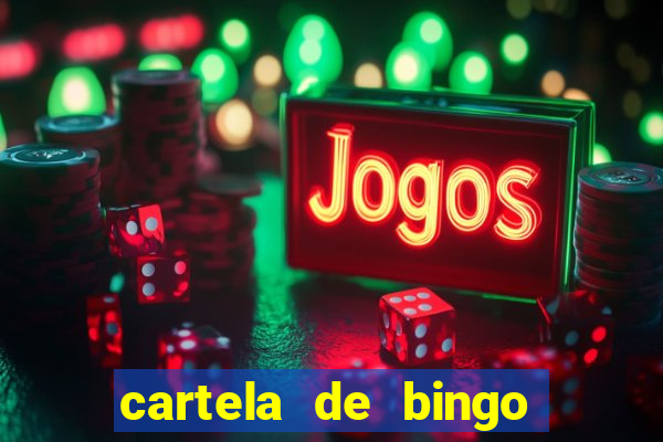 cartela de bingo 75 para imprimir