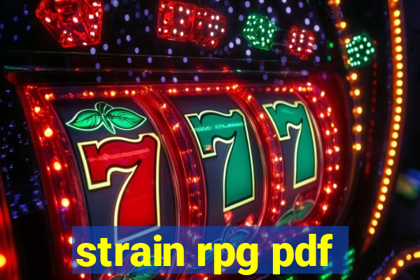 strain rpg pdf