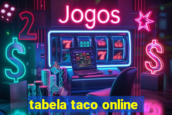 tabela taco online