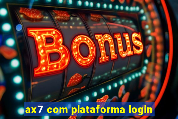 ax7 com plataforma login