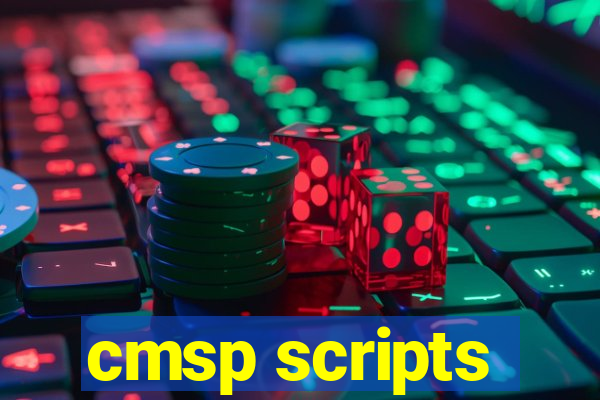 cmsp scripts